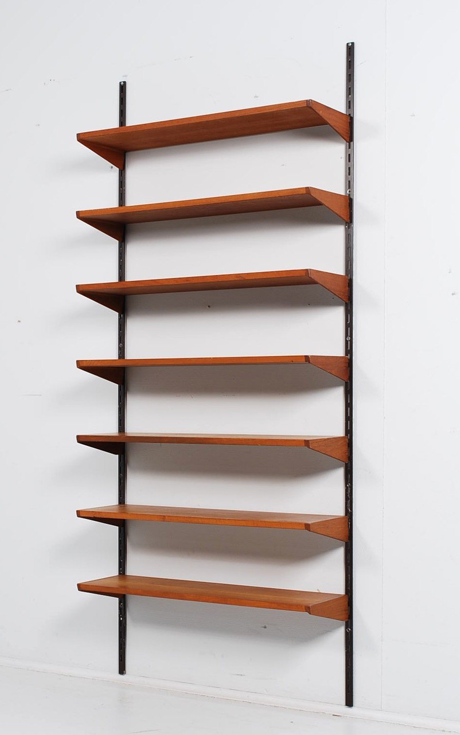  wall, and use of desirable wood looks amazing on these wall shelves